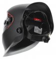 На фото Маска сварщика Хамелеон Intertool класс светофильтра 1/1/1/2, 4 сенсора, DIN5-13, 1/25000с (SP-0064)