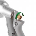 На фото Пистолет-распылитель Intertool для полива хромированный 8-функций и адаптер с конектором ABS, PP,TPR (GE-0005)