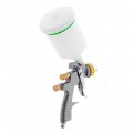 На фото Краскораспылитель Intertool LVLP BRONZE 1.8мм, 600мл (PT-0136)