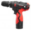 На фото Шуруповерт Intertool STORM, 12 В, 30 Nm, 0-350/0-1300 об/мин, патрон 0,8-10 мм, 2,0 Ач, съемный патрон (WT-0318)