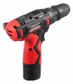 На фото Шуруповерт Intertool STORM, 12 В, 30 Nm, 0-350/0-1300 об/мин, патрон 0,8-10 мм, 2,0 Ач, съемный патрон (WT-0318)