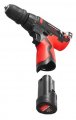 На фото Шуруповерт Intertool STORM, 12 В, 30 Nm, 0-350/0-1300 об/мин, патрон 0,8-10 мм, 2,0 Ач, съемный патрон (WT-0318)