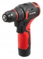 На фото Шуруповерт Intertool STORM 12В, 50 Nm, 0-500/0-1900 об/мин, 2x2,0 Ач, 2 скорости (WT-0322)