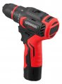 На фото Шуруповерт Intertool STORM 12В, 50 Nm, 0-500/0-1900 об/мин, 2x2,0 Ач, 2 скорости (WT-0322)