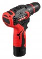 На фото Шуруповерт Intertool STORM 12В, 50 Nm, 0-500/0-1900 об/мин, 2x2,0 Ач, 2 скорости (WT-0322)