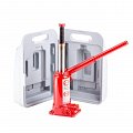 На фото Домкрат бутылочный Intertool одноштоковый 2т в кейсе (GT0051)