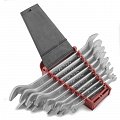На фото Набор рожковых ключей Intertool 8шт 6-22мм CrV (HT-1002)