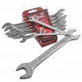 На фото Набор рожковых ключей Intertool 8шт 6-22мм CrV (HT-1002)
