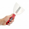 На фото Шпатель Intertool из нержавеющей стали 125мм Проф (KT-2613)