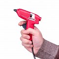 На фото Пистолет клеевой Intertool под стержни 7-8мм, 10Вт, 230В (RT-1009)