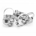 На фото Хомут стальной Intertool оцинкованный 12,7мм D 33-57мм (TC-0133)