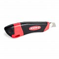 На фото Нож Intertool 18мм противоскользящий корпус, дробилка (HT-0506)