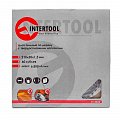 На фото Диск пильный Intertool по дереву с твердосплавными напайками 210*30*1.5мм, 60 зубьев (CT-3024)