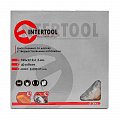На фото Диск пильный Intertool по дереву с твердосплавными напайками 180*22*1.5мм, 40 зубьев (CT-3043)