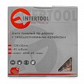 На фото Диск пильный Intertool по дереву с твердосплавными напайками 230*30*1.6мм, 40 зубьев (CT-3046)