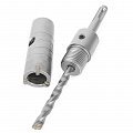 Коронка Intertool по бетону 26мм и переходник SDS Plus 100мм (SD-7026) На фото Коронка Intertool по бетону 26мм и переходник SDS Plus 100мм (SD-7026)