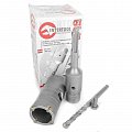 На фото Коронка Intertool по бетону 36мм и переходник SDS Plus 100мм (SD-7036)