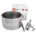 Коронка Intertool по бетону 105мм и переходник SDS Plus 100мм (SD-7105) На фото Коронка Intertool по бетону 105мм и переходник SDS Plus 100мм (SD-7105)