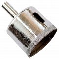 На фото Коронка трубчатая Intertool по стеклу и керамике 35мм (SD-0361)