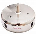 На фото Коронка трубчатая Intertool по стеклу и керамике 100мм (SD-0379)