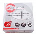 На фото Коронка трубчатая Intertool по стеклу и керамике 120мм (SD-0380)