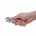 На фото Ключ разводной Intertool 150мм, изолированная рукоятка, никелевое покрытие (XT-0015)