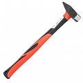 На фото Молоток Intertool 300г, ручка из фибергласса (HT-0203)