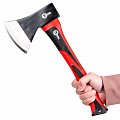 На фото Топор Intertool 600 г, ручка из фибергласса (HT-0261)