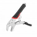 На фото Клещи зажимные Intertool универсальные 180мм, CrV (UT-5202)