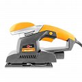 На фото Шлифмашина вибрационная Intertool 200Вт, 187*90мм (WT-0520)