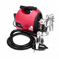 На фото Пистолет покрасочный электрический Intertool HVLP 600Вт, 1.8мм (DT-5060)