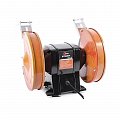 На фото Станок точильный настольный Intertool STORM 400Вт, 0-2950об/мин, шлифкруг 200мм (WT-0820)