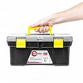 Ящик Intertool для инструмента 16.5" 412*214*188мм (BX-0316) На фото Ящик Intertool для инструмента 16.5" 412*214*188мм (BX-0316)