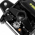 На фото Домкрат гидравлический подкатной усиленый Sigma 2,25т H 140-520мм (6104041)