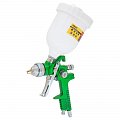 Краскораспылитель Sigma HVLP Ø1.3+1.7 с в/б (зеленый) (6812121) На фото Краскораспылитель Sigma HVLP Ø1.3+1.7 с в/б (зеленый) (6812121)