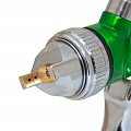 Краскораспылитель Sigma HVLP Ø1.3+1.7 с в/б (зеленый) (6812121) На фото Краскораспылитель Sigma HVLP Ø1.3+1.7 с в/б (зеленый) (6812121)