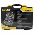 На фото Набор бит и насадок торцевых Sigma ¼ ½ ⅜ 151шт CrV Taiwan (6003151)