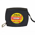 На фото Рулетка Sigma стальная лента 10м*10мм (3816101)