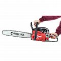 На фото Мотопила цепная Intertool 2.0кВт, 2 шины, 2 цепи (DT-2210)