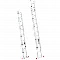 Лестница алюминиевая Intertool 2-х секционная 2*12ступ. 5.93м (LT-0212) На фото Лестница алюминиевая Intertool 2-х секционная 2*12ступ. 5.93м (LT-0212)
