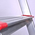 На фото Стремянка алюминиевая Intertool 7 ступеней, высота 1500мм (LT-1007)