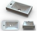 На фото Умывальник Fancy Marble (Буль-Буль) Ida 400 (1704101)