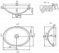 На фото Умывальник Fancy Marble (Буль-Буль) Pat  500 (3305101)