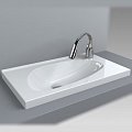 На фото Умывальник Fancy Marble (Буль-Буль) Titania 700 (2307101)