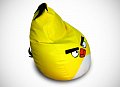 На фото Кресло Злая Птица Bel.i.v. Yellow (1163)
