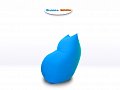 На фото Кресло-трансформер Bel.i.v. BubbleBoom Blue (1170)