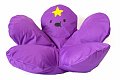 На фото Кресло-мешок Цветок Принцесса Пупырка Poparada Purple medium (P1M)