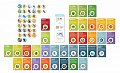 На фото Скретч-карта мира Travel Map Kids Animals рус/англ (тубус)
