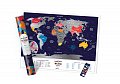 На фото Скретч-карта мир Travel Map Holiday World англ (тубус)