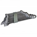 На фото Ключи рожково-накидные 12шт 6-22мм standard Grad (6010095)